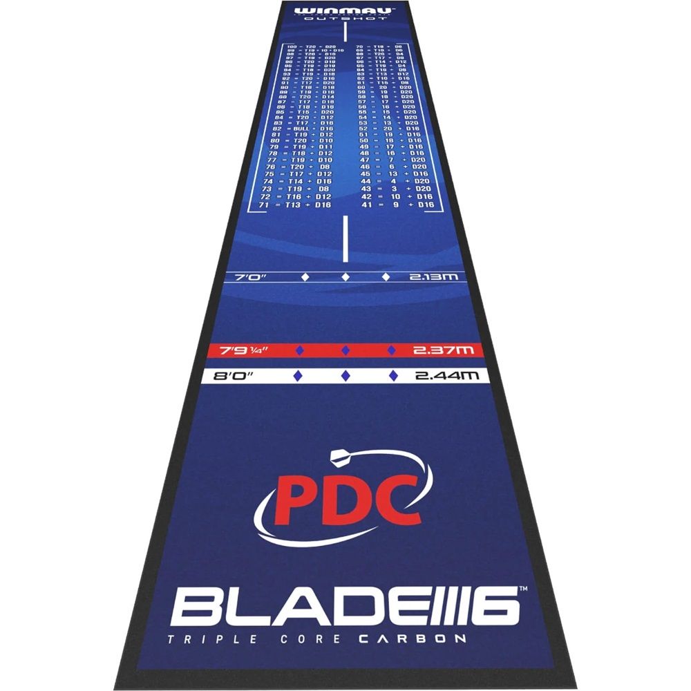 DART MAT - WINMAU - PRO ZONE OUTSHOT SOFT FEEL