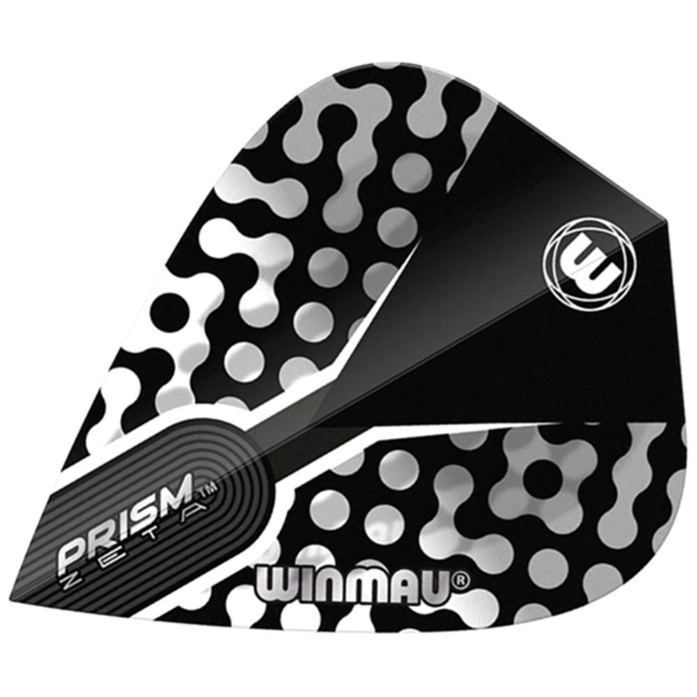 WINMAU FLIGHTS - OPTIMAL PRISM - KITE, Colour: PRISM ZETA - BLACK/WHITE