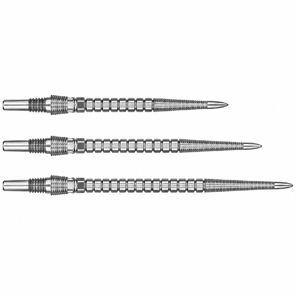 DART POINTS - TARGET SWISS STORM CHRONO - 30, 35, 42MM, Colour: SILVER, LENGTH: 30MM