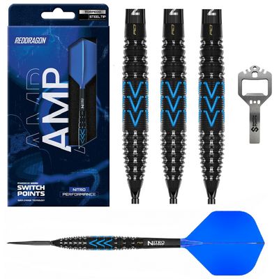 RED DRAGON AMP SWITCH POINT 90% TUNGSTEN DARTS - 24 &amp; 26GM