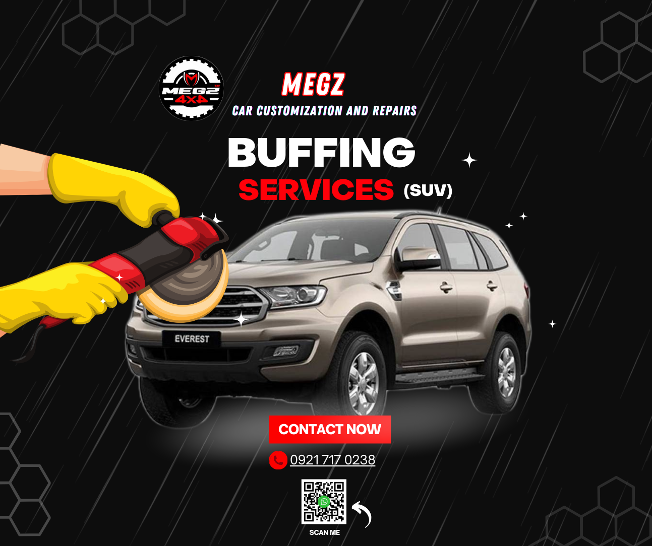 Buffing Services For SUV and Sedan