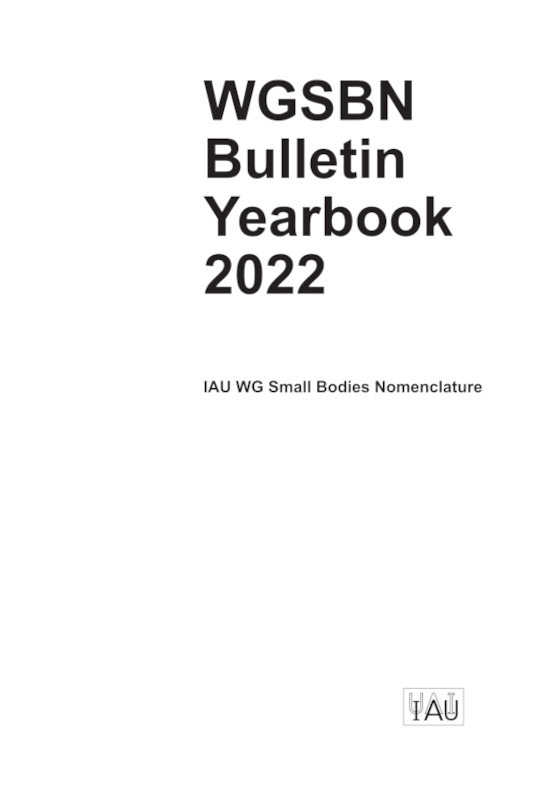 WGSBN Bulletin Yearbook 2022