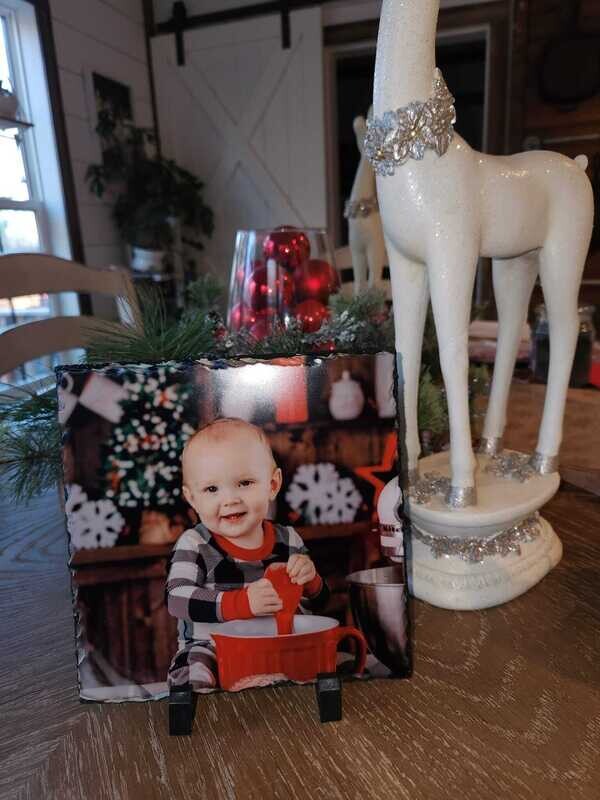 Custom Photo Rock Slate
