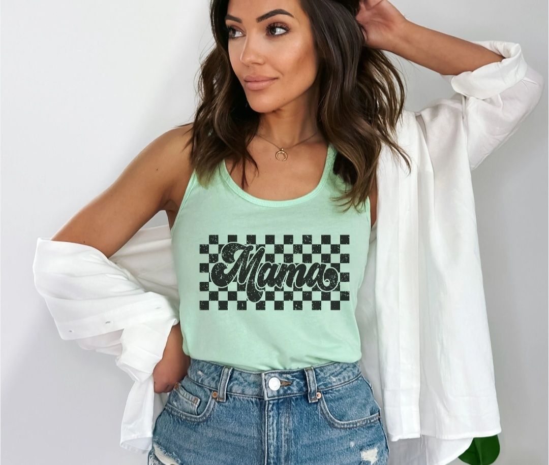Comfort color tee/tank customizable