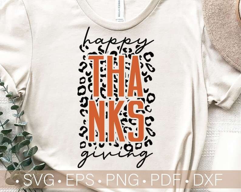 Happy Thanksgiving Svg