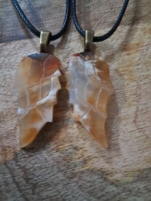 Best Friend Angel Crystal Necklaces