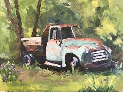 &quot;Forest Repose&quot; - Print on Canvas