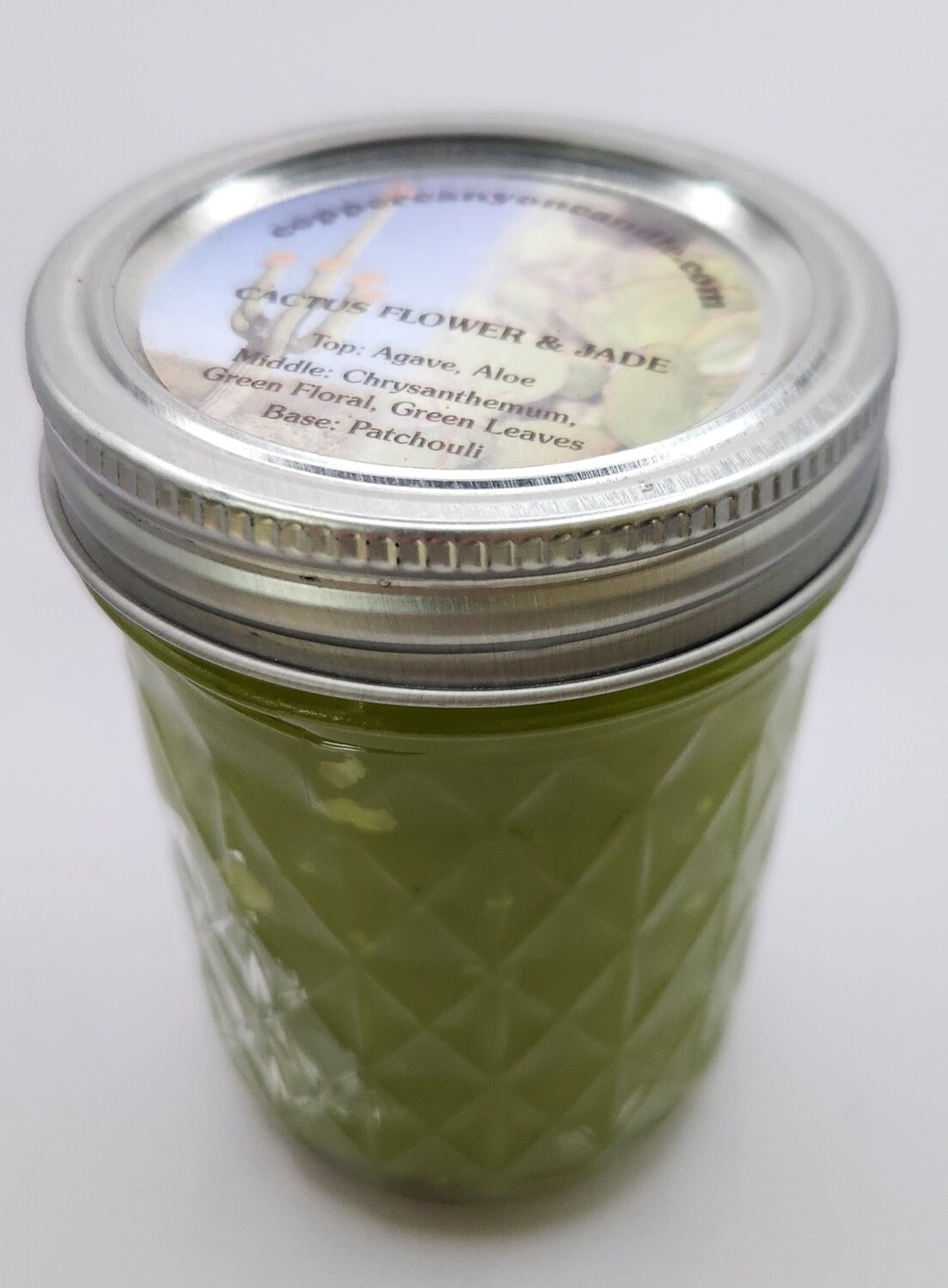 Copper Charm Candles, Scent: Cactus Flower &amp; Jade