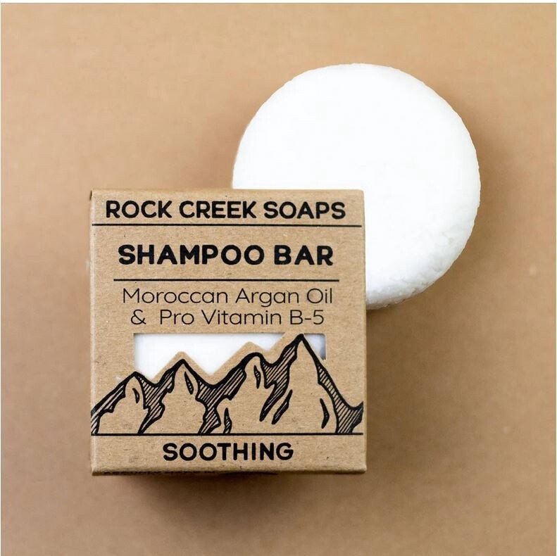Rock Creek Soaps Soothing Shampoo Bar