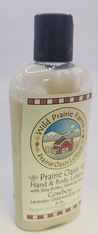 Prairie Oasis Hand &amp; Body Lotion Cowboy