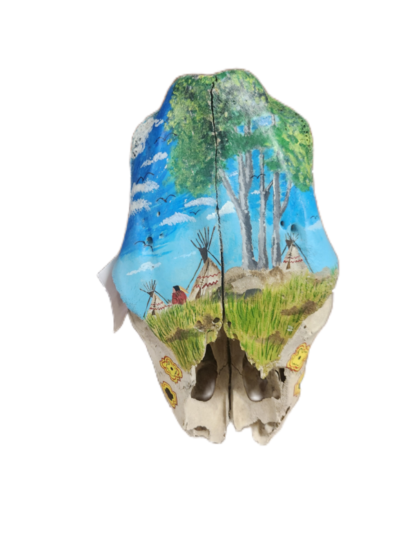 Broken Skull w/ Tipis