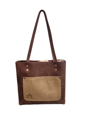 Tan Leather Tote