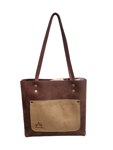 Tan Leather Tote