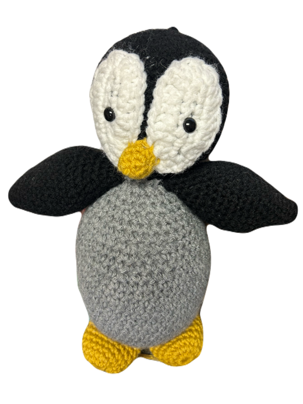 Crochet Penguin Stuffed Animal