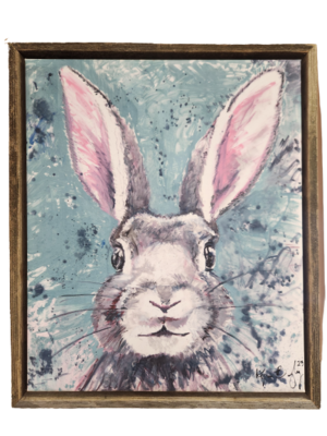 Bunnie Canvas Painting