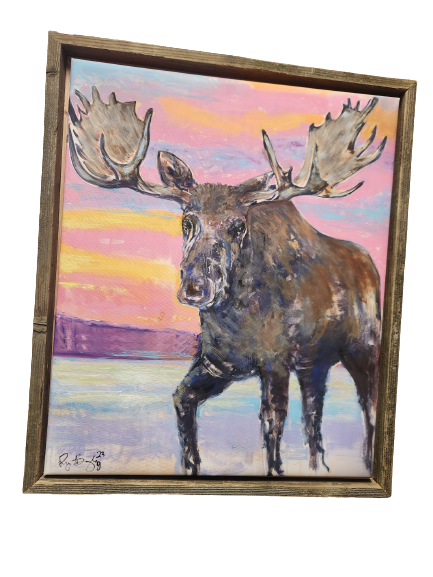 Sunset Moose