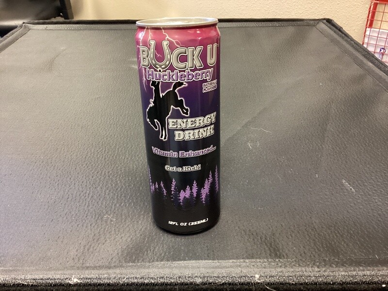 Buck-U Energy Drink Huckleberry