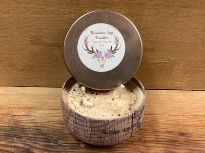 Montana Soy Candle Metal Autumn Apples 8 oz