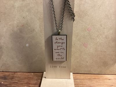 Be The Change Necklace