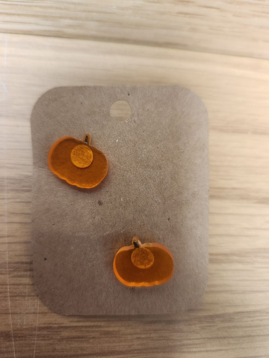 Pumpkin Earrings