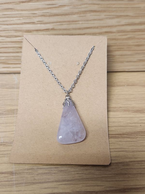 Stone Variety Necklaces Rose Quartz