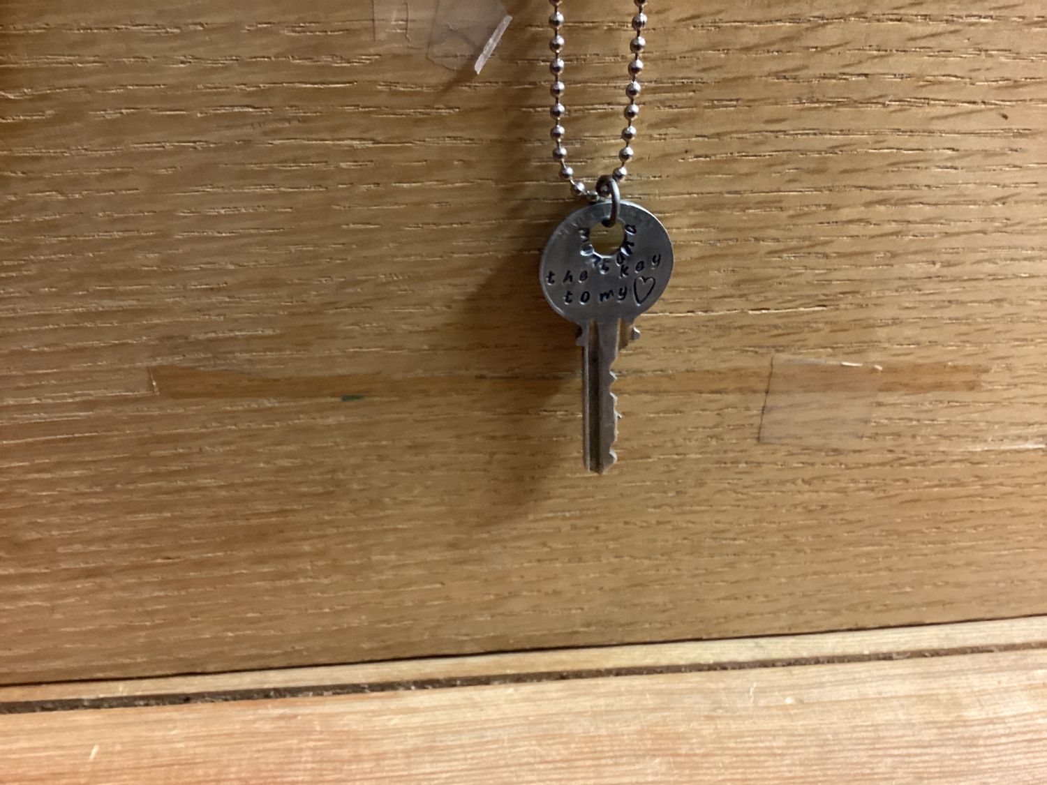 The Key To my Heart Necklace