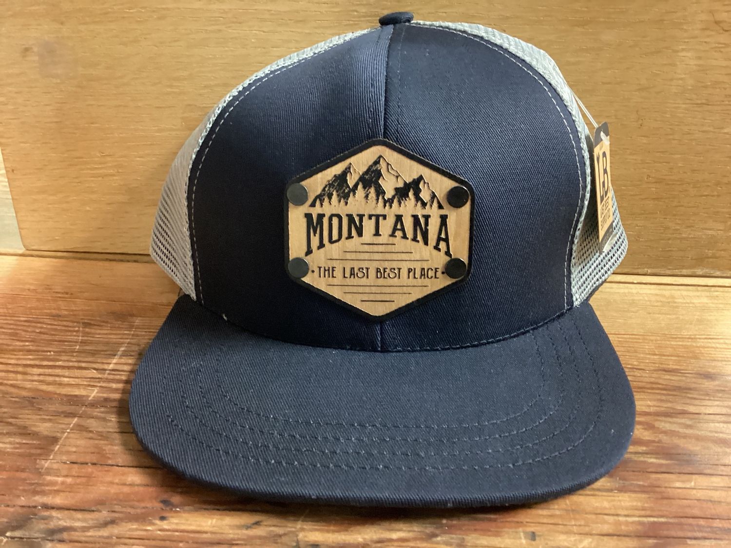 Trucker Cap Navy/Grey Montana Last Best Place