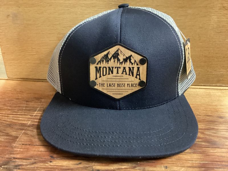 Trucker Cap Navy/Grey Montana Last Best Place