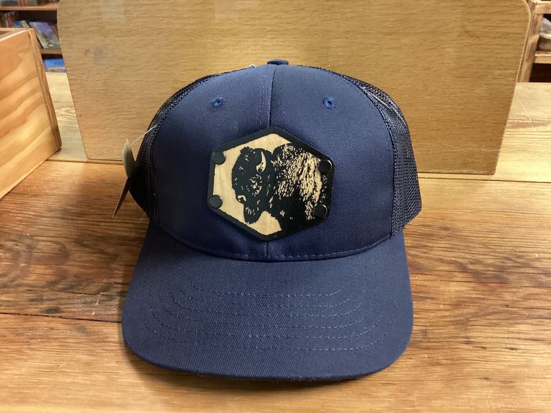 Trucker Cap Navy Buffalo Head