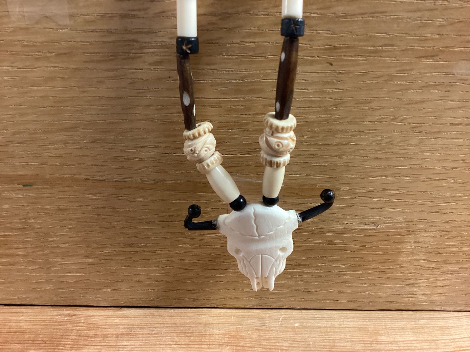 Bone Skull Necklace