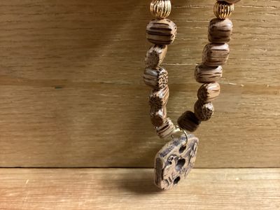 Wooden Beaded Necklace