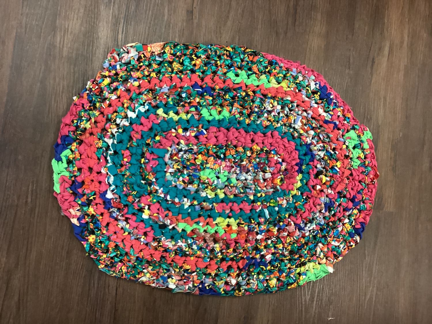 Hand-braided Rugs Neon 90&#39;s``