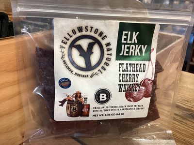 Hi-Country Elk Jerky Flathead Cherry Whiskey 2.25 oz