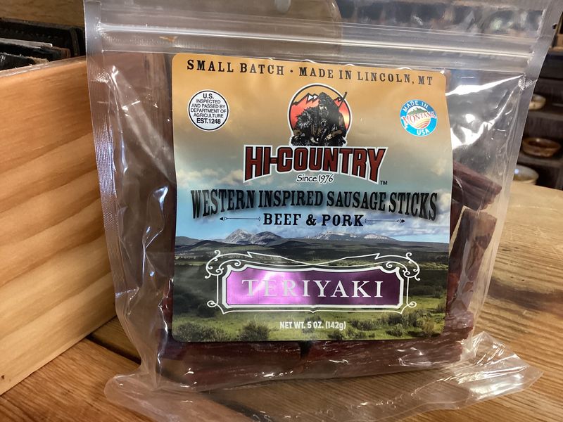 Hi -Country Beef &amp; Pork Sticks Teriyaki 5 oz