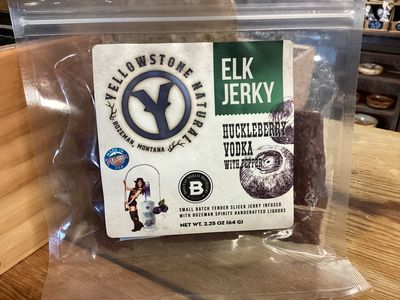 Hi -Country Elk Jerky Huckleberry Vodka W/Pepper 2.25 oz