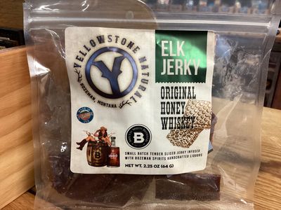 Hi -Country Elk Jerky Origial Honey Whiskey 2.25 oz