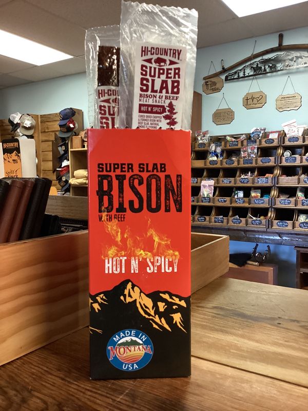 Super Slab Hot N&#39; Spicy Bison &amp; Beef 1 oz