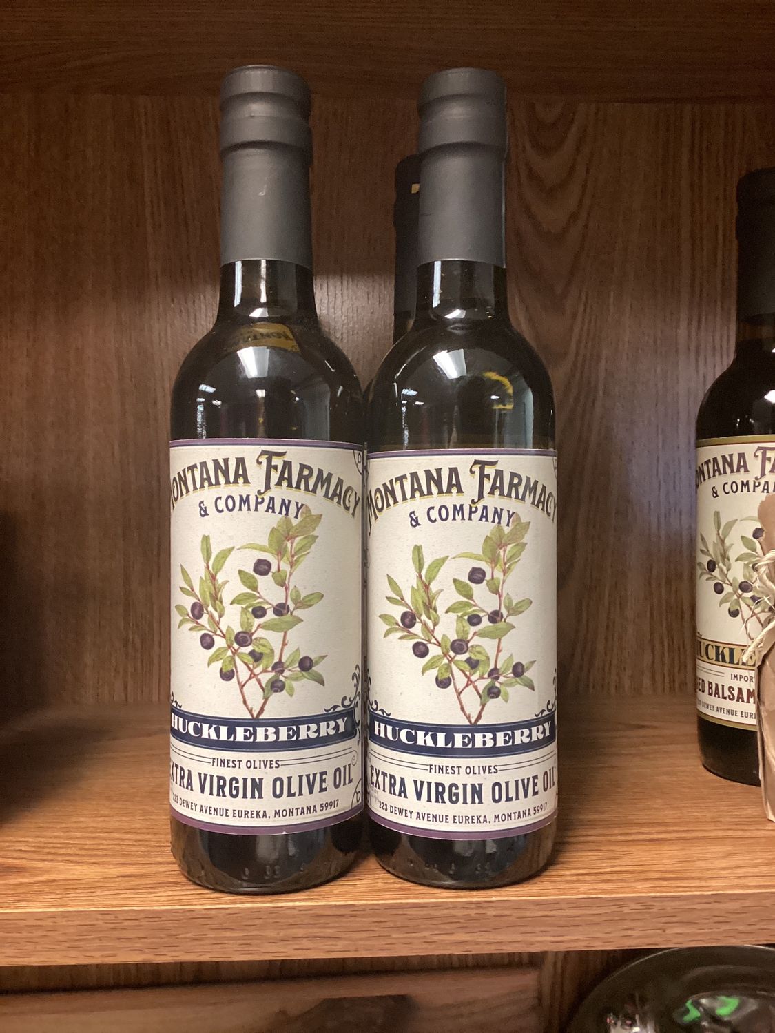 Huckleberry Extra Virgin Olive Oil