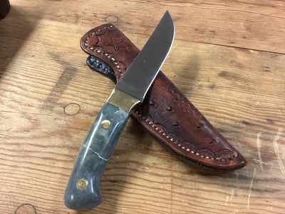SoapStone Handle Knife