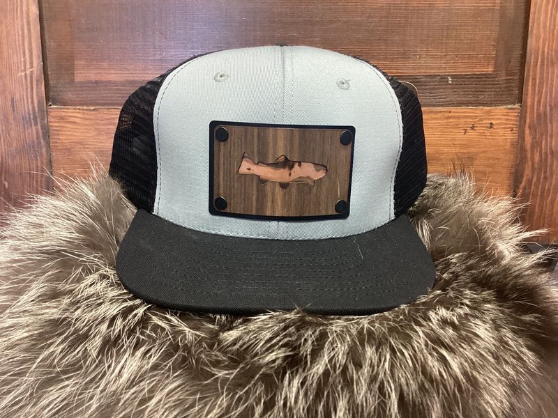 Trucker Cap Black/Grey Trout