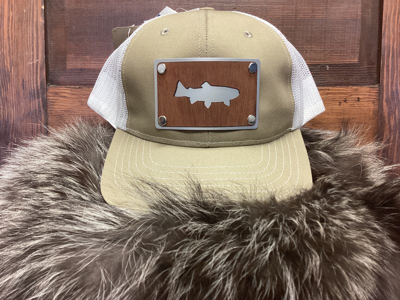 Trucker Cap Khaki/White Trout