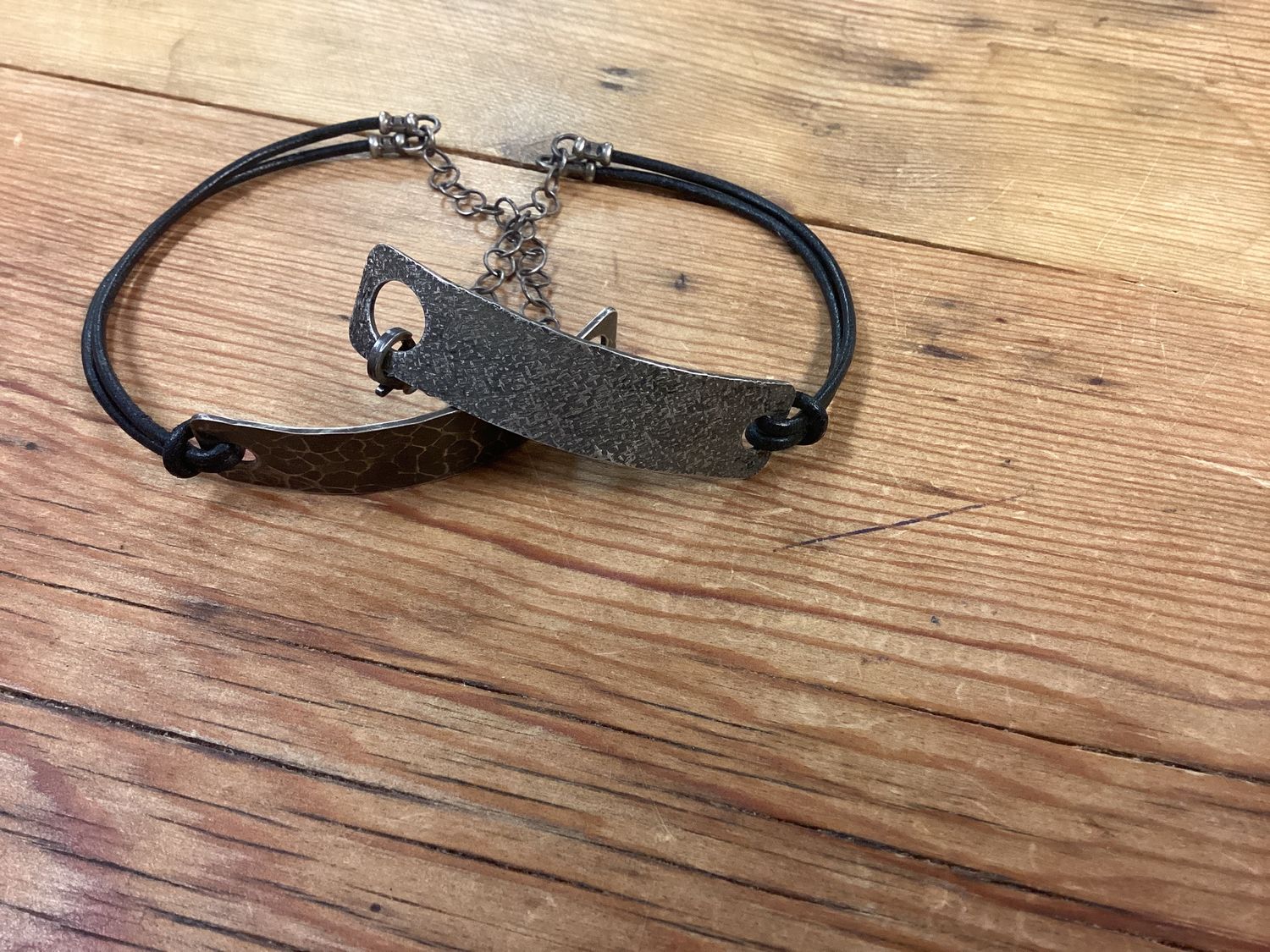 Cobblestone Bracelet, Style: Stamped Sterling #2