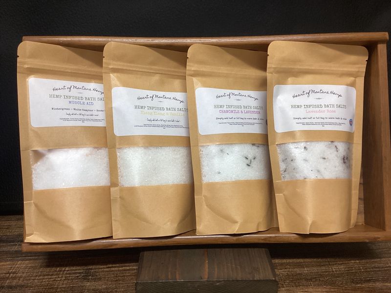 Hemp Infused Bath Salts