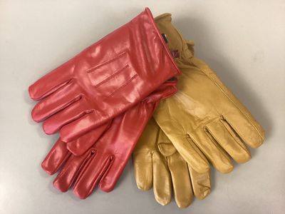 Leather Gloves Alpaca Lined