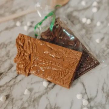 Montana Topographical Chocolate Bar