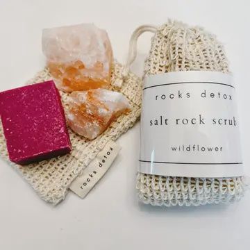 Wildflower Body Scrub - Salt Rock Scrub
