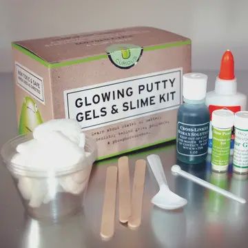 Glowing Putty Slime kit