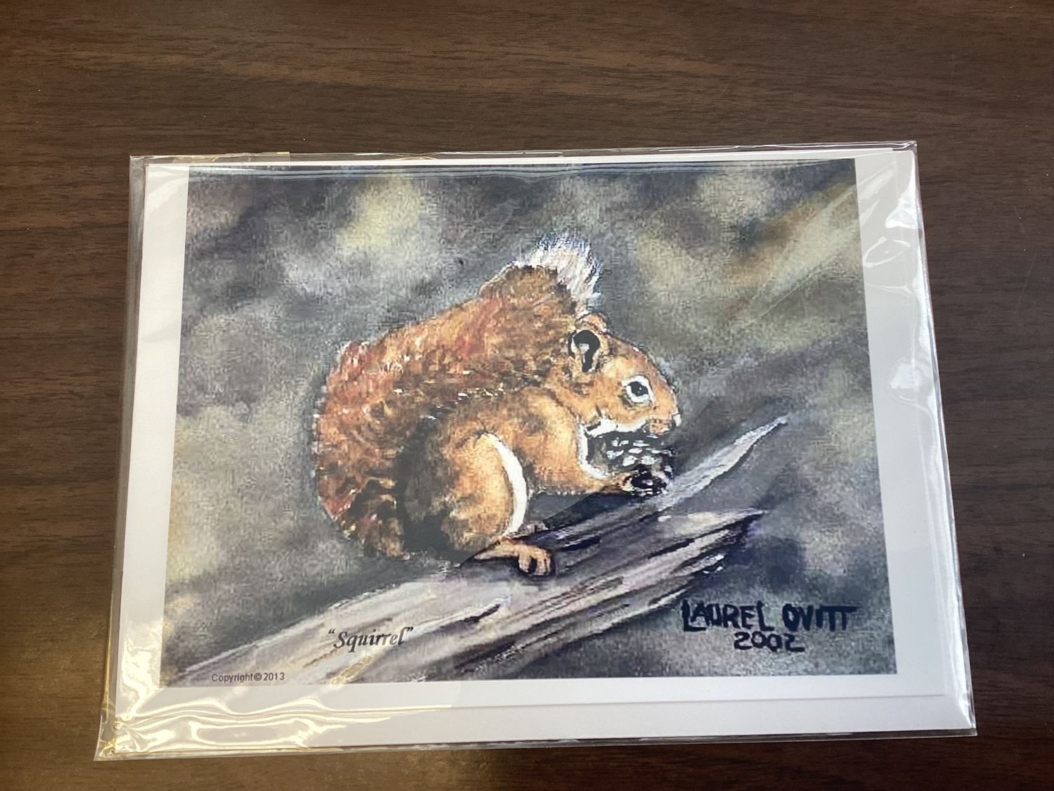 Cards by Laurel Ovitt, Style: Squirrel
