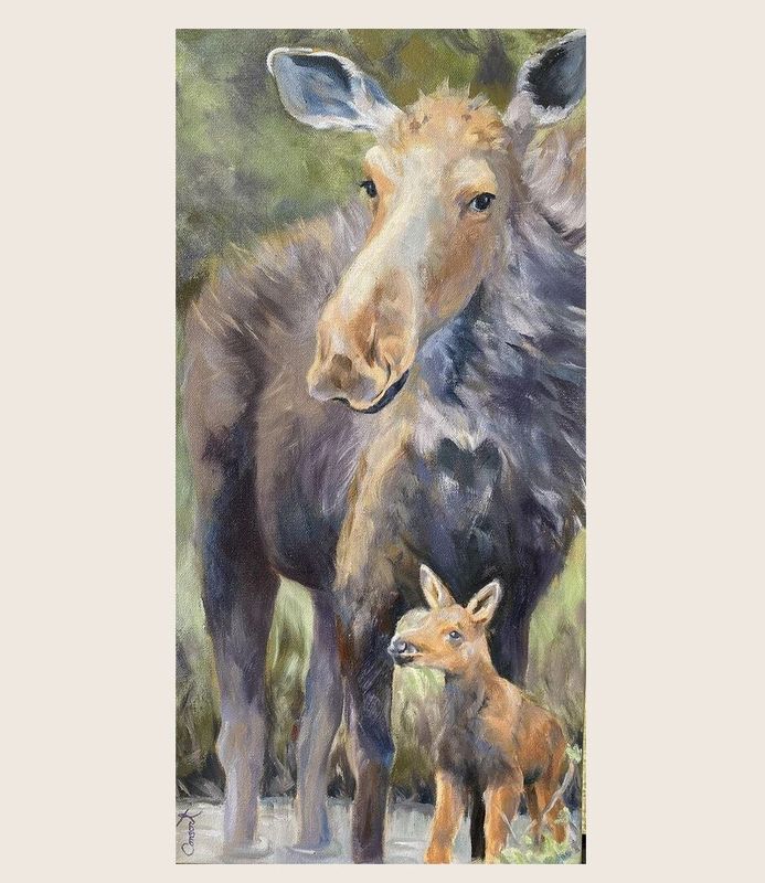 &quot;Newborn&quot; -  Oil on Canvas