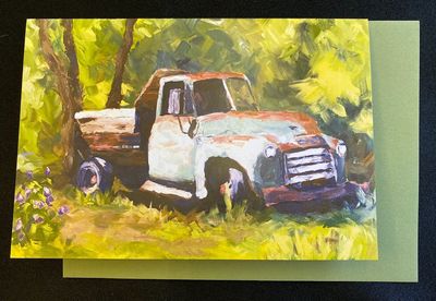 Consort Art Blank Greeting Card